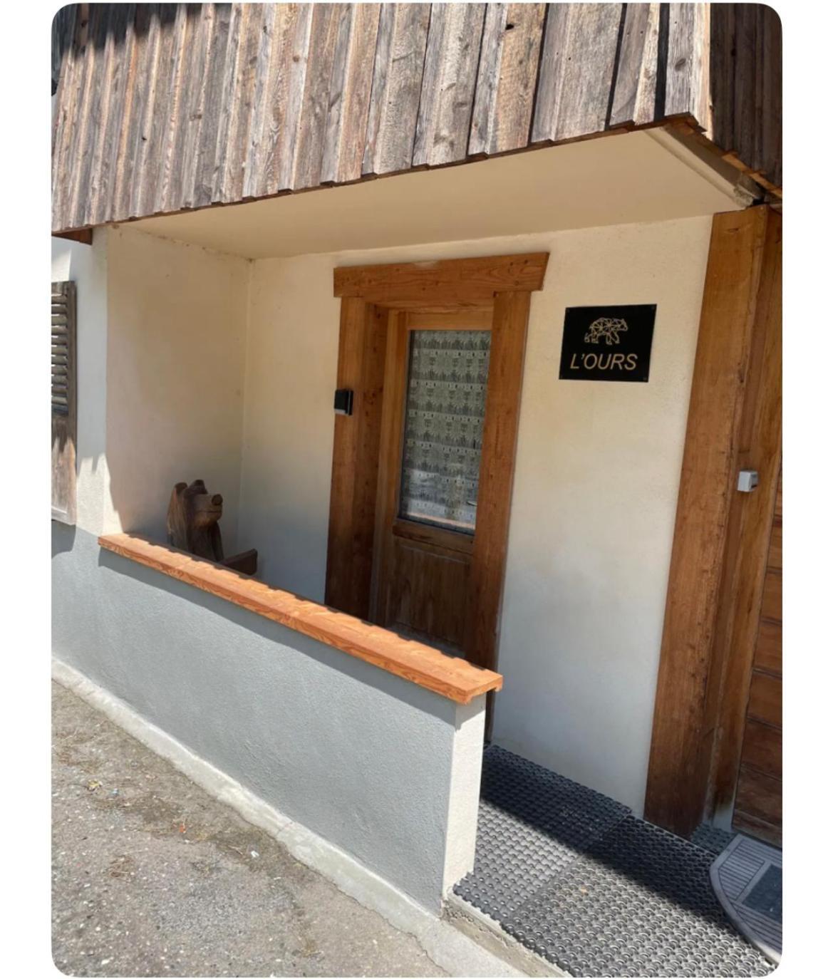 L Ours Apartment Entremont Exterior photo